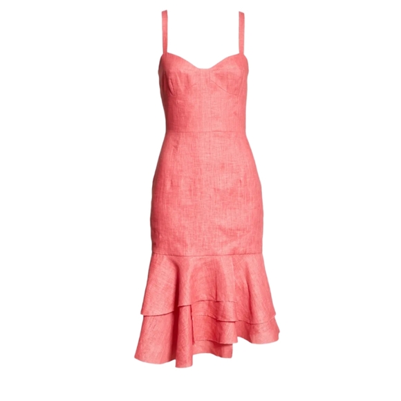 MILLY Italian Linen Dress - Picture 3 of 6